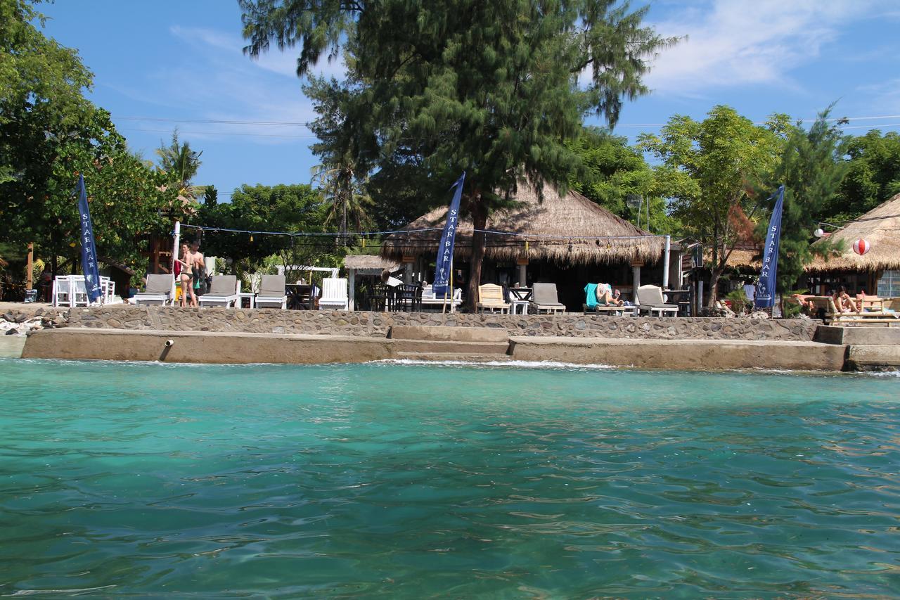 Star Bar And Bungalows กิลิไอร์ ภายนอก รูปภาพ