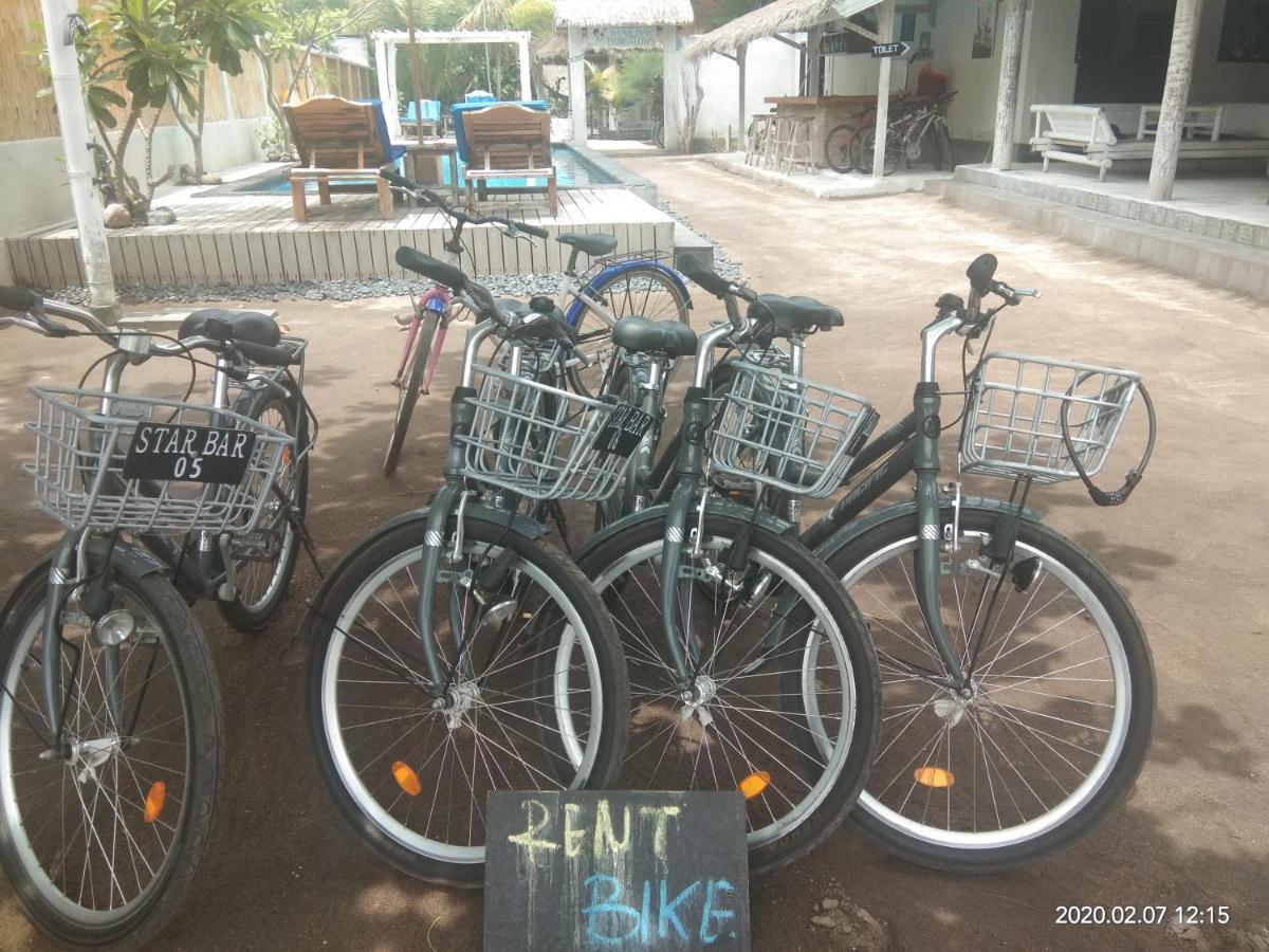 Star Bar And Bungalows กิลิไอร์ ภายนอก รูปภาพ